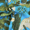 Paradise Peacock’s Teal - Cotton Lawn - Sold By The Half Yard